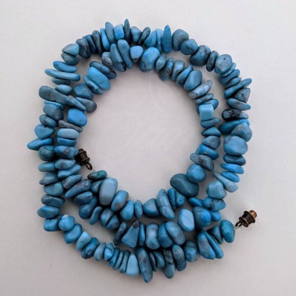 Chunky Turquoise Necklace - Picture 2 of 2